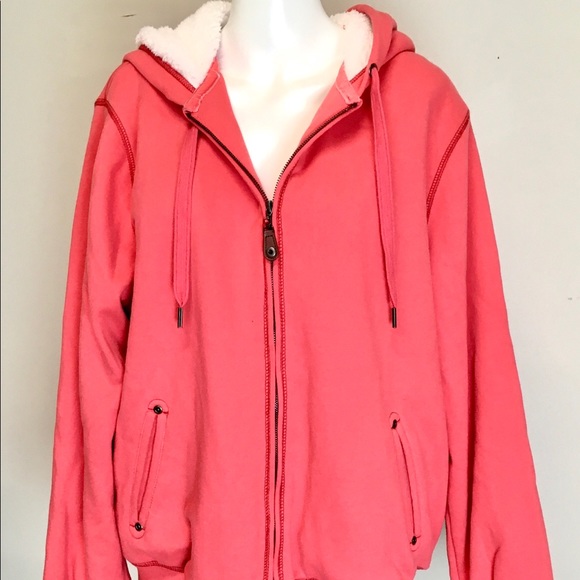 green tea jacket sherpa